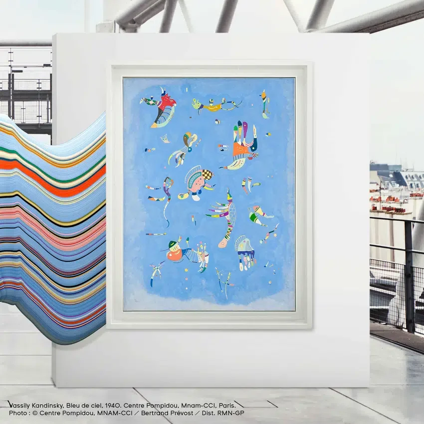 «Cielo blu», di Vassily Kandinsky