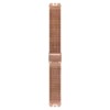 Cinturino a maglia Skin in acciaio inossidabile con finitura PVD oro rosa