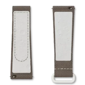 Cinturino in gomma MoonSwatch marrone scuro/sabbia
