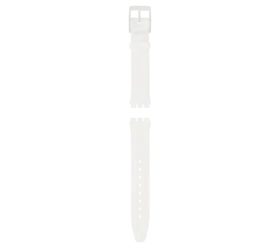 Cinturino in silicone bianco Skin