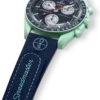 Cinturino MoonSwatch in gomma blu scuro/verde