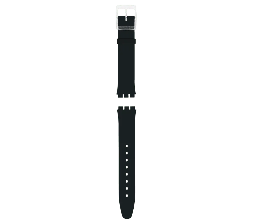 Cinturino Skin Classic in polimero nero