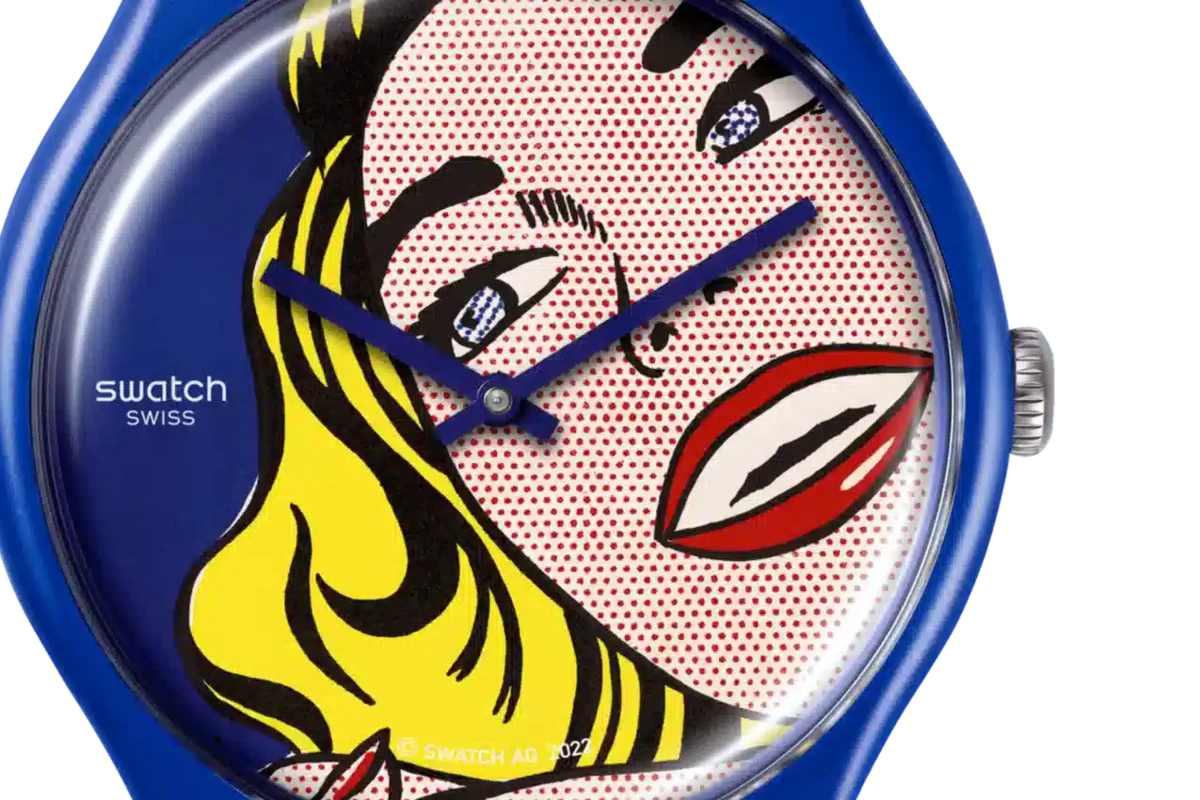 Girl di Roy Lichtenstein, l’orologio