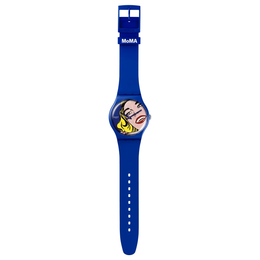 Girl di Roy Lichtenstein, l’orologio