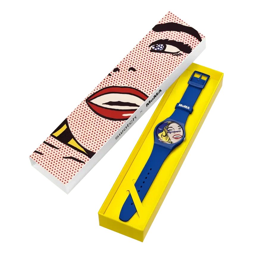 Girl di Roy Lichtenstein, l’orologio