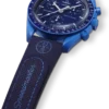 MoonSwatch in gomma blu navy/blu