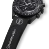 MoonSwatch in gomma nera/nera