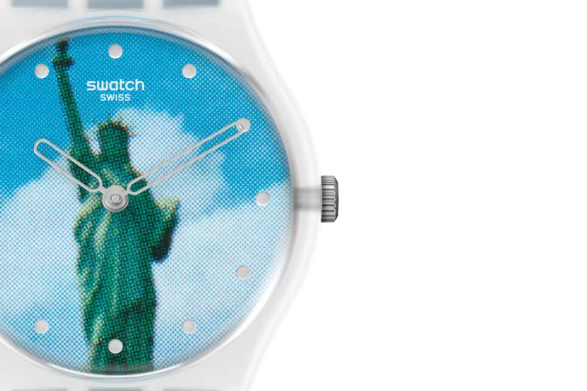 New York di Tadanori Yokoo, l’orologio