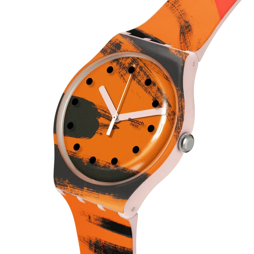 "Orange and Red on Pink" di Barns-Graham