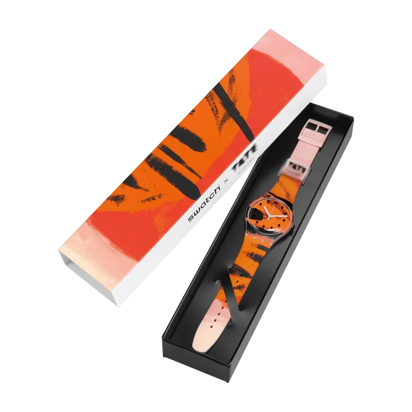 "Orange and Red on Pink" di Barns-Graham
