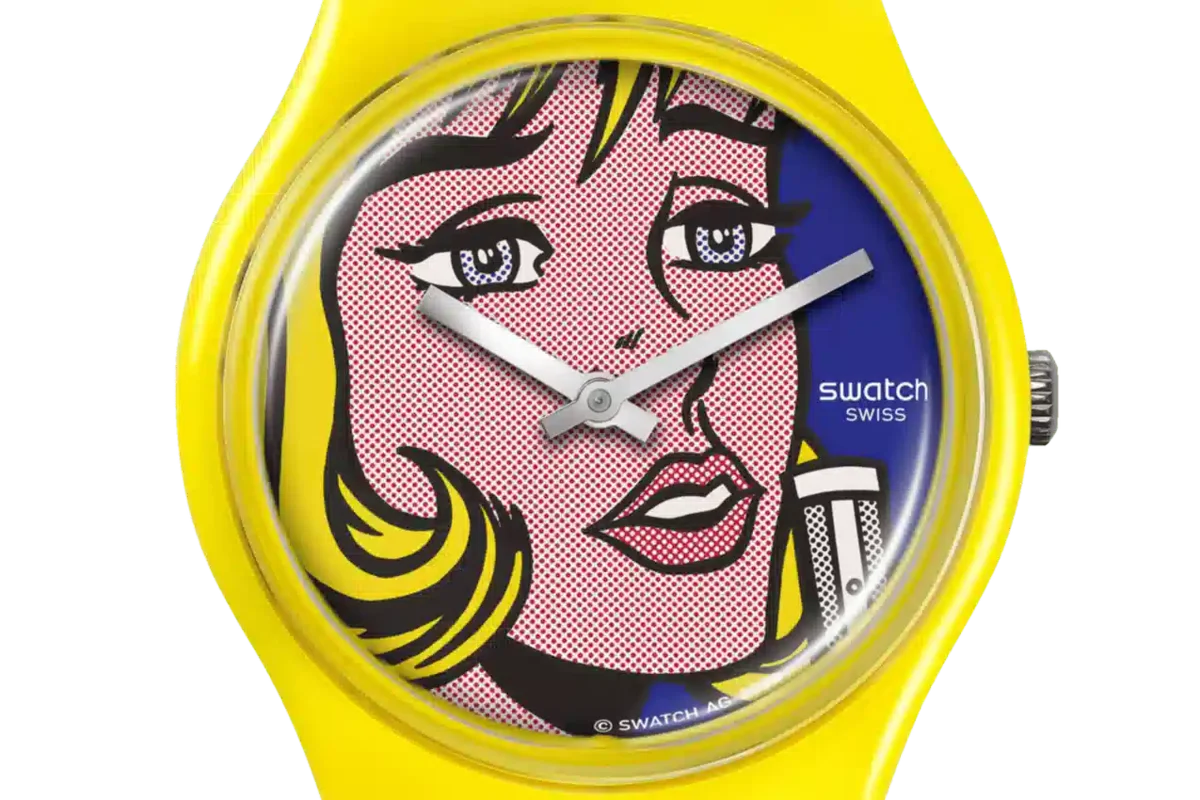 Reverie di Roy Lichtenstein, l’orologio