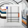 Rosso, blu e bianco, di Piet Mondrian
