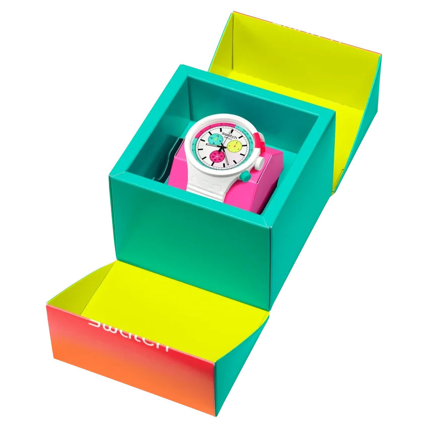 Scopri la purezza del Neon con Swatch