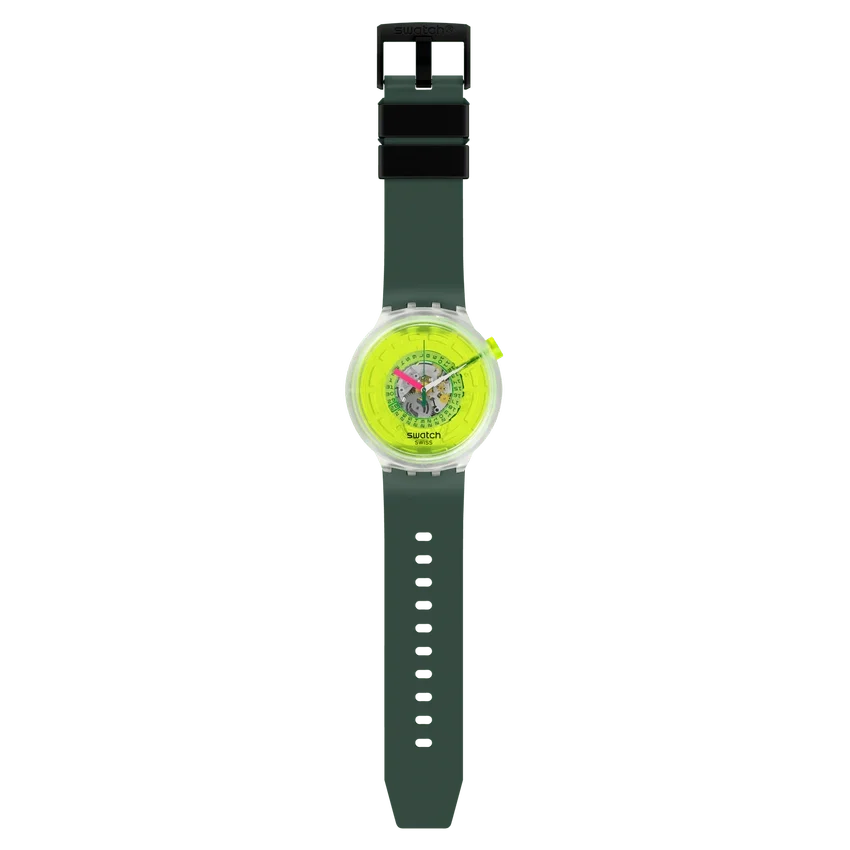 Swatch accecato dal Neon