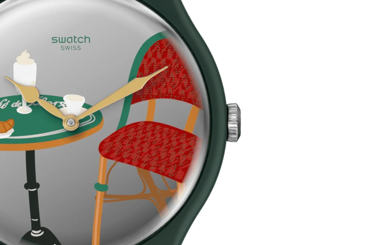 Swatch X Café De Flore per Not in Paris